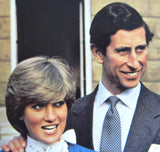 Charles Diana Royal Wedding Postcard Fab Photo 1981 Lady Diana Engagement