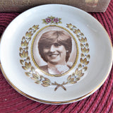 Dish Pair Royal Wedding Charles And Diana 1981 Overhouse Sepia Photos