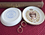 Dish Pair Royal Wedding Charles And Diana 1981 Overhouse Sepia Photos