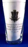 Commemorative Glass Royal Wedding Charles And Diana 1981 Drinking Glass Photo