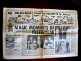 Charles And Diana Royal Wedding 1981 Newspaper Lot Star Express Royal Memorabilia