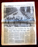 Charles And Diana Royal Wedding 1981 Newspaper Lot Star Express Royal Memorabilia