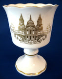 Goblet Charles And Diana Royal Wedding 1981 Royal Worcester Bone China