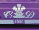 Royal Wedding Purple Corgi Austin Metro Model Car Charles And Diana 1981
