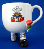 Walking Ware Royal Wedding Mug Diana Charles Carlton Ware 1981 Rare