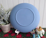 Wedgwood 1981 Christmas Plate Marble Arch London England Jasperware Blue And White