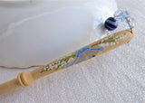 Lace Bobbin Charles Diana Royal Wedding Glass Beads 1981 Beads Hand Made