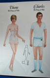 Paper Dolls Prince Charles And Princess Diana Royal Wedding 1981 Book Fashion