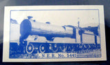 English Railway Trading Cards Set of 15 Train Engines L&NW Orbit Archival Sleeves 1986