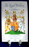 Prince Andrew Royal Wedding Program Sarah Ferguson 1986 Fergie