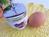 Egg Coddler Royal Worcester Evesham Single Size Plum Berries 1990s Fruit Theme