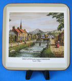 Coasters English Villages Set Of 6 Pimpernel With Box 1990s Boxed Set
