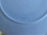 Victorian Carolers 1993 Wedgwood Christmas Plate Holiday Blue White Jasperware