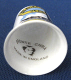 English Bone China Thimble Blackpool Tower Year 2000 Sewing Thimble Souvenir