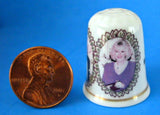 Thimble Prince Charles Camilla Royal Wedding 2005 English Bone China