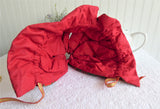 Christmas Colors Plaid Tea Cozy Padded Tea Cosy Gold Metallic Handmade Reversible
