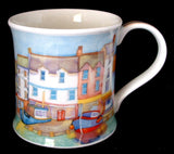 Emma Ball Seaside Mug Seaside Dunoon With Boats Village