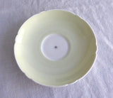 Shelley England 2 Saucers Only Pole Star and Polka Dot Turquoise
