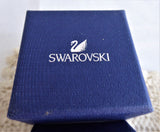 Swarovski Exact Ring Entwined CZ And Rose Gold Plating Original Box Triple Stack