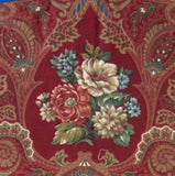 Tea Cozy Red Paisley Floral Padded US Artisan Made New With Trivet Cosy