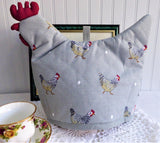 Chicken Shaped Tea Cozy Padded Sophie Allport Cosy NWT Farmhouse Chicken Eggs
