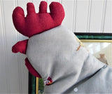 Chicken Shaped Tea Cozy Padded Sophie Allport Cosy NWT Farmhouse Chicken Eggs