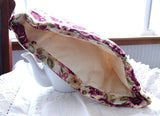 Tea Cozy Burgundy Roses Padded US Hand Made New With Trivet