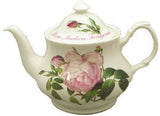 Versailles Pink Rose Teapot English Bone China 6 Cups 40 Ounces Roy Kirkham