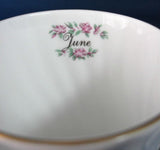 Mug June Pink Roses Butchart Gardens Victoria Regency England Bone China 1980s - Antiques And Teacups - 3