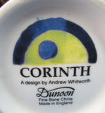 Dunoon Tea Mug Corinth Andrew Whitworth English Bone China 2006 - Antiques And Teacups - 4