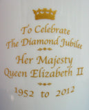 Queen Elizabeth II Diamond Jubilee Mug English Bone China 2012 - Antiques And Teacups - 3