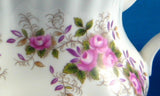 Royal Albert Teapot Lavender Rose English Made Bone China 1980s - Antiques And Teacups - 2