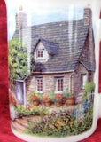 Charming Mug Adderley English Hill Cottage And Garden Bone China English Villages Tea Party - Antiques And Teacups - 3