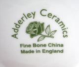 Charming Mug Adderley English Hill Cottage And Garden Bone China English Villages Tea Party - Antiques And Teacups - 6