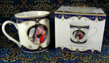 Wedding Kiss Mug Will And Kate English Boxed Bone China England - Antiques And Teacups - 4