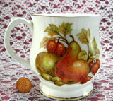 Fall Fruit And Nuts English Mug Bone China Mayfair England - Antiques And Teacups - 2