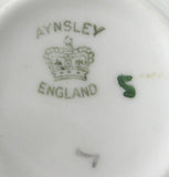 Cup And Saucer AynsleyEngland Rosebuds 1890-1894 Late Victorian Teacup - Antiques And Teacups - 5