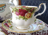 Royal Albert Old Country Roses Cup and Saucer Newer Production - Antiques And Teacups - 1
