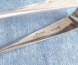 Classic English Sugar Tongs Spoon Ends EPNS Payne Colchester 1920s - Antiques And Teacups - 4