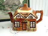 Price Kensington Cottage Ware Teapot Ye Olde Cottage Hand Painted 1950s Large - Antiques And Teacups - 1
