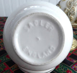 Sadler Christmas Holly Tea Caddy Ginger Jar 1970s Ceramic Canister Holiday Tea - Antiques And Teacups - 4