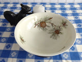 Rosenthal Pine Needles Mayonnaise Sterling Silver Base Pine Cones 1962-1965