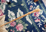 Parasol Edwardian Raw Silk Embriodered England Cream Color Replaced Handle Victorian Original