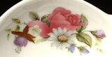 Teapot Shape Tea Bag Caddy Floral Bouquet England Allyn Nelson - Antiques And Teacups - 2