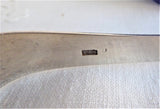Sugar Tongs 1828 London Georgian Regency English Hallmarked Sterling Silver Initial F