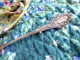 Victorian Gorham Sterling Silver Serving Spoon Louis XIV Large 1860s Elegant Dinner Initial M McG