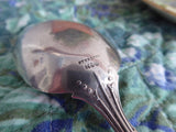 Victorian Gorham Sterling Silver Serving Spoon Louis XIV Large 1860s Elegant Dinner Initial M McG