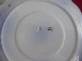 Antique Flow Blue Transferware Cup And Saucer 1880s Booths Alaska England