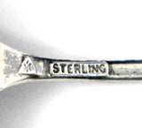Sterling Silver Seattle WA Souvenir Spoon 1930s Chief Seattle Fancy Engraved