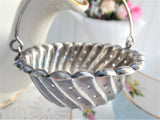 Antique 1887 Sterling Silver Teapot Spout Tea Strainer Basket Whiting USA Tea Leaf Catcher